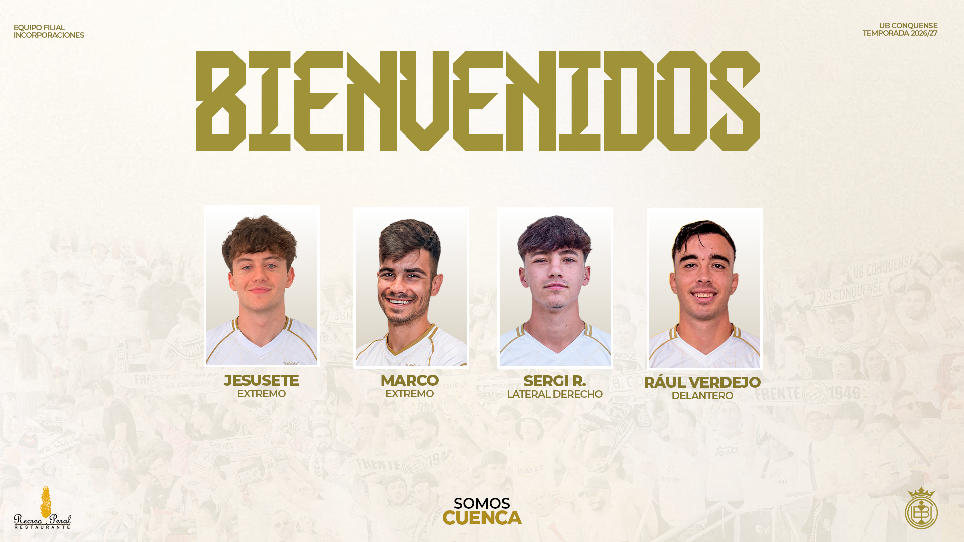 Cuatro jugadores TOP conquenses se unen al proyecto de nuestro filial