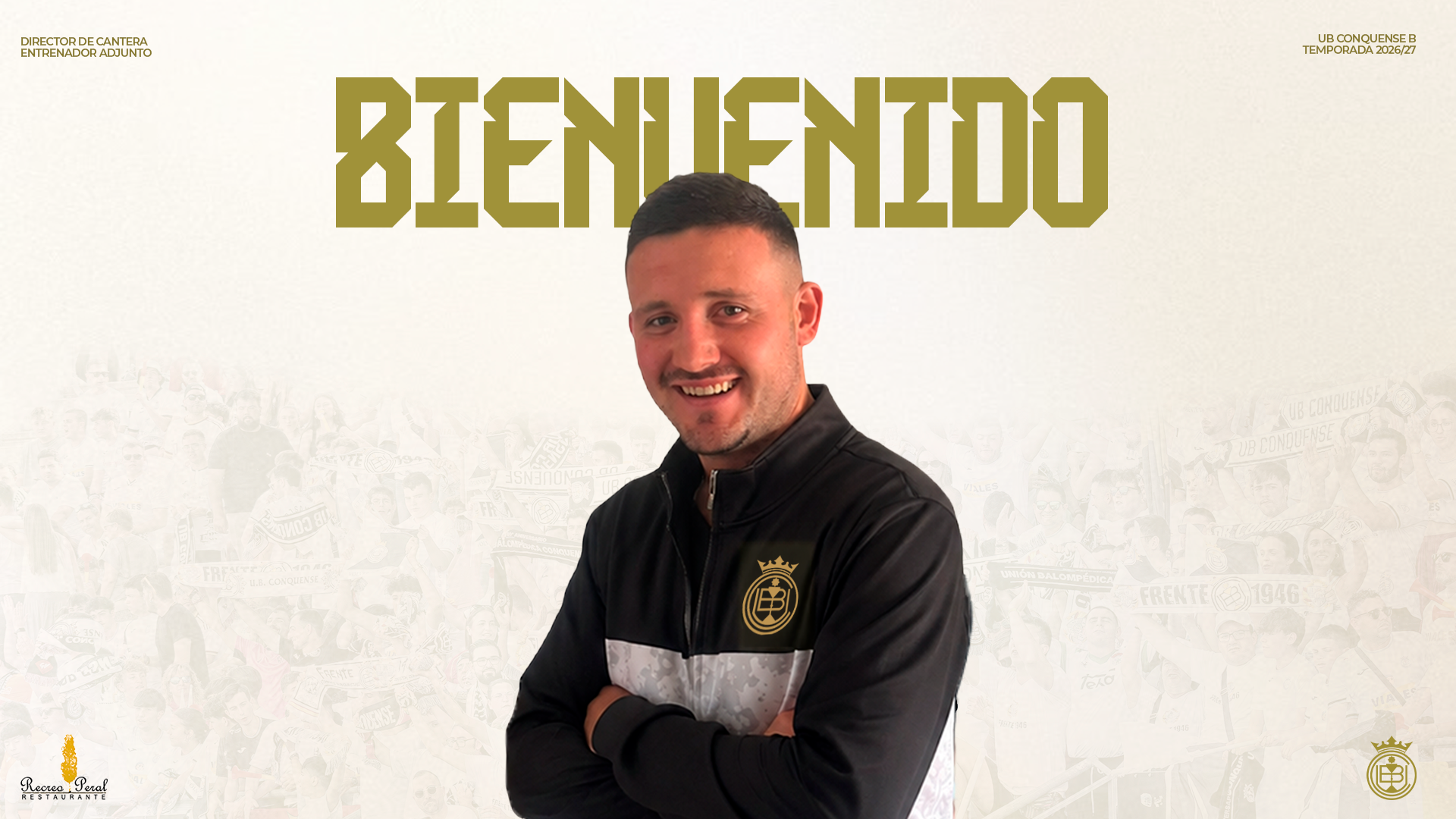 Javier Pacheco, nuevo entrenador adjunto del primer equipo de la UB Conquense
