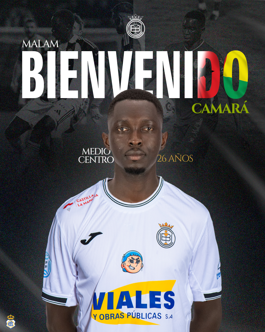 Malam Camará, nuevo fichaje de la UB Conquense