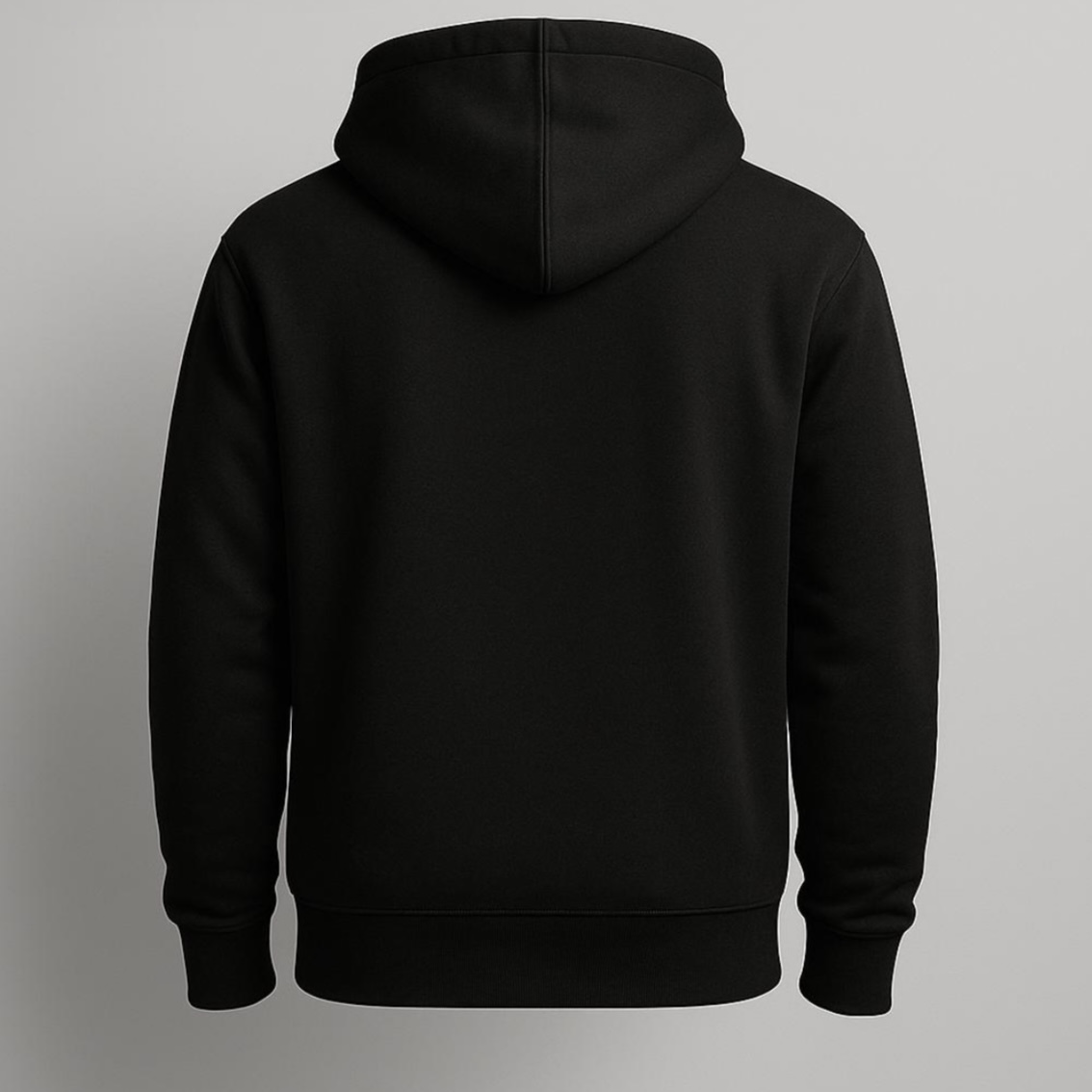 Sudadera Conquense Negra - Vista trasera